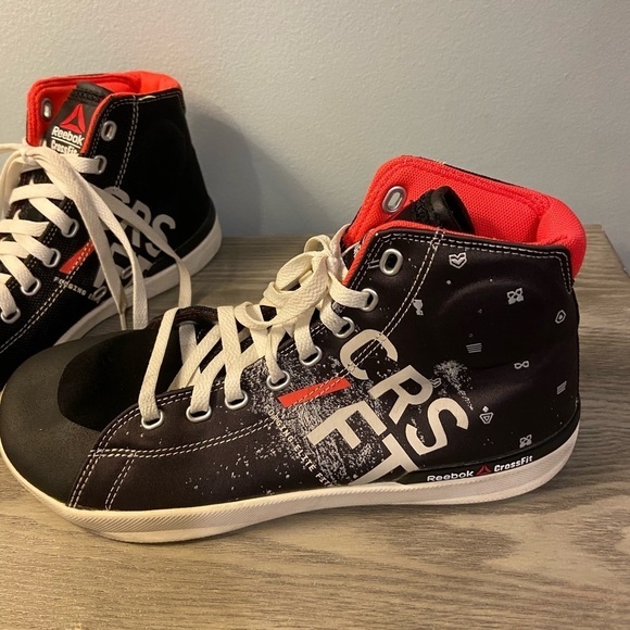 Reebok Crossfit Lite TR Womens Powerlifting Gym High Top Black Shoe US Size 9 - Picture 4 of 10